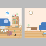 シンプルな部屋にしてから、一般家庭の片付けを見てみた。